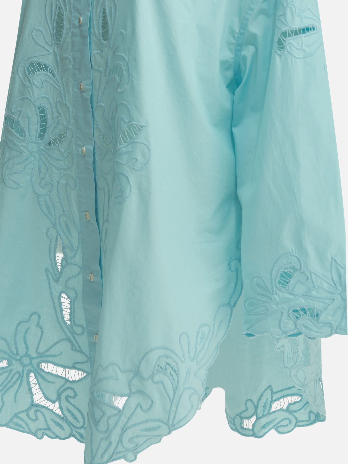 Casual shirts Embroidered Light blue - Juliet Dunn Women | PDP | VIETTI Online Store | Zoom-Modal_4