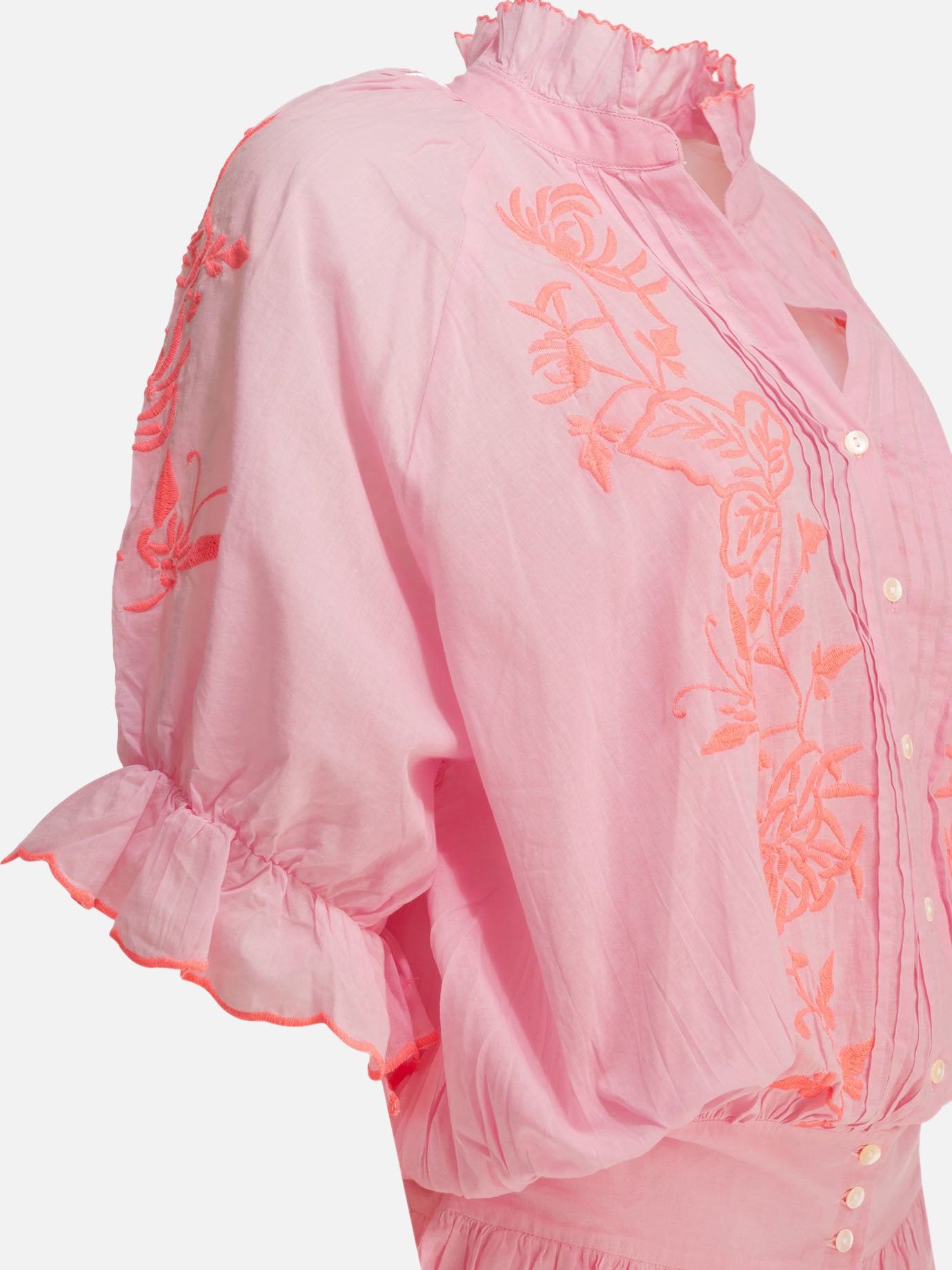 Mini dresses Embroidered Pink - Juliet Dunn Women | PDP | VIETTI Online Store | Zoom-Modal_4