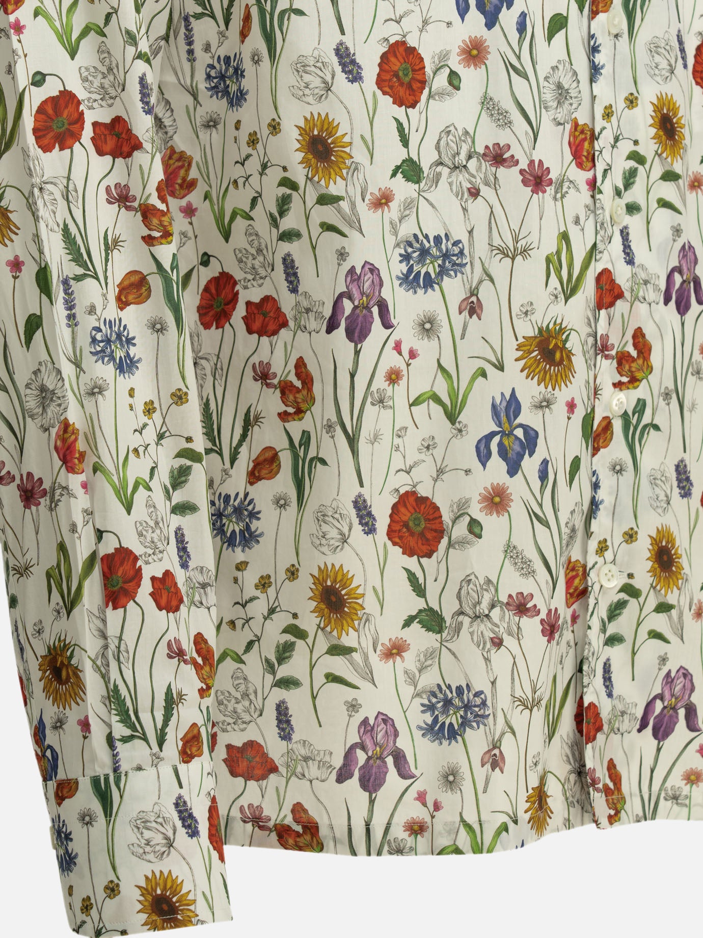 Casual shirts Floral White - Junya Watanabe MAN Men | PDP | VIETTI Online Store | Zoom-Modal_4