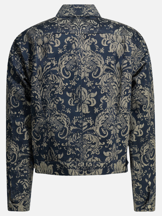 Quilted & Utility Jackets Floral Blue - Junya Watanabe MAN Men | PLP | VIETTI Online Store | 2