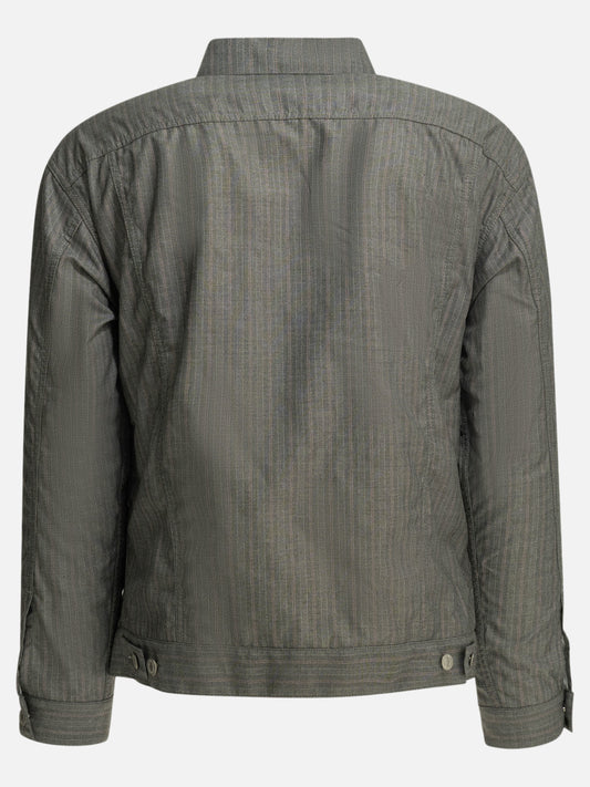 Overshirt jackets Striped Grey - Junya Watanabe MAN Men | PLP | VIETTI Online Store | 2