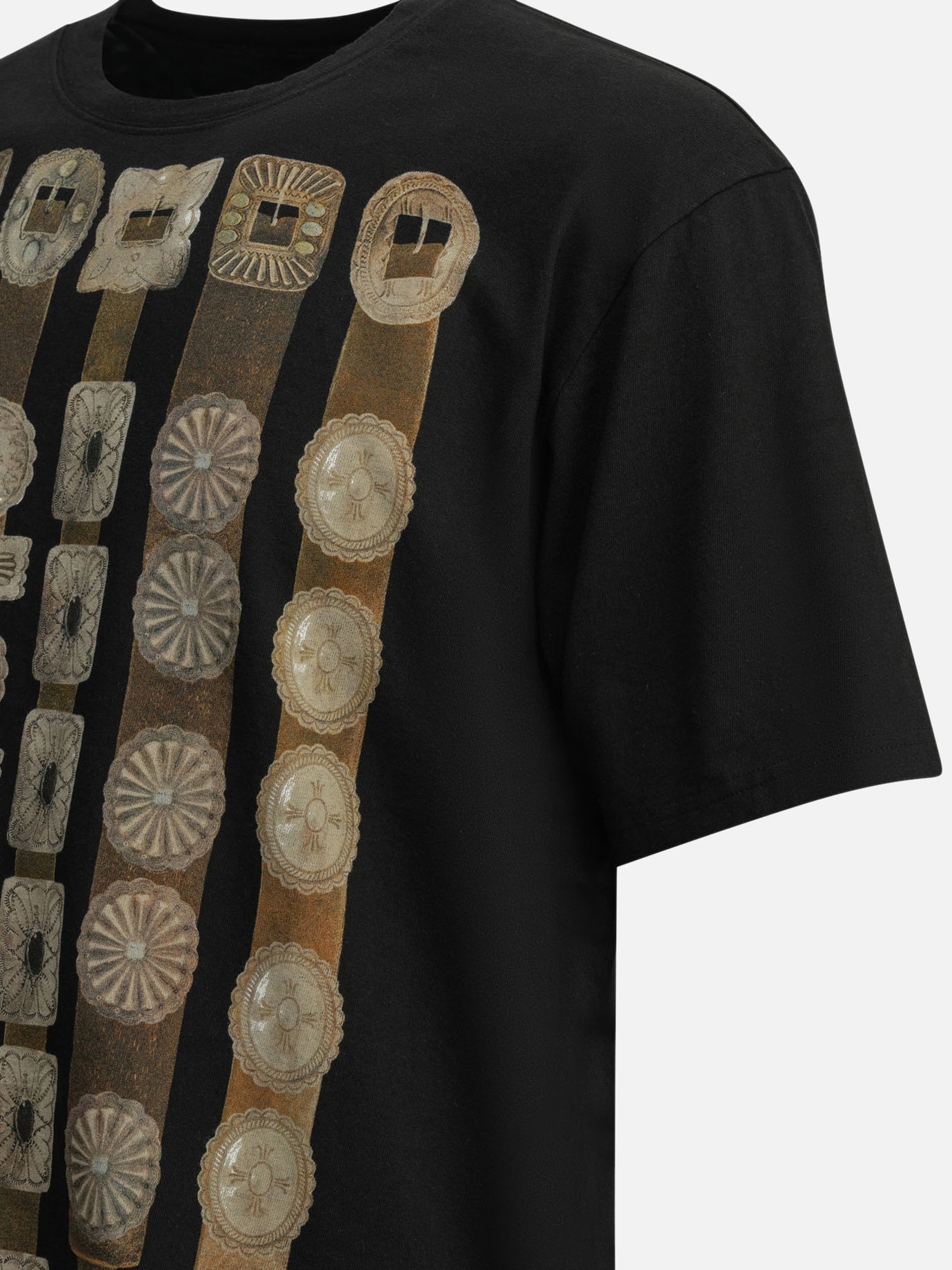 Crewneck t-shirts Graphics Black - KAPITAL Men | PDP | VIETTI Online Store | Zoom-Modal_4