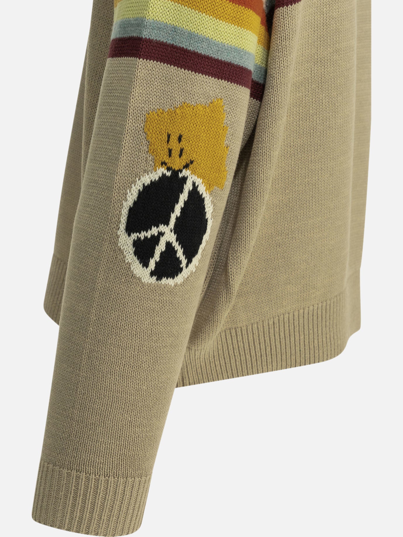Maglioni girocollo Striped Blu - KAPITAL Uomo | PDP | VIETTI Online Store | Zoom-Modal_4