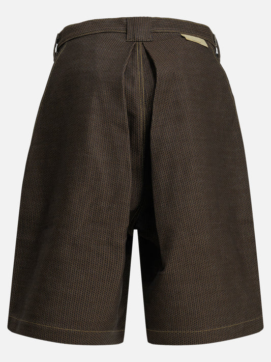 Short cinque tasche Solid colour Marrone - KAPITAL Uomo | PLP | VIETTI Online Store | 2