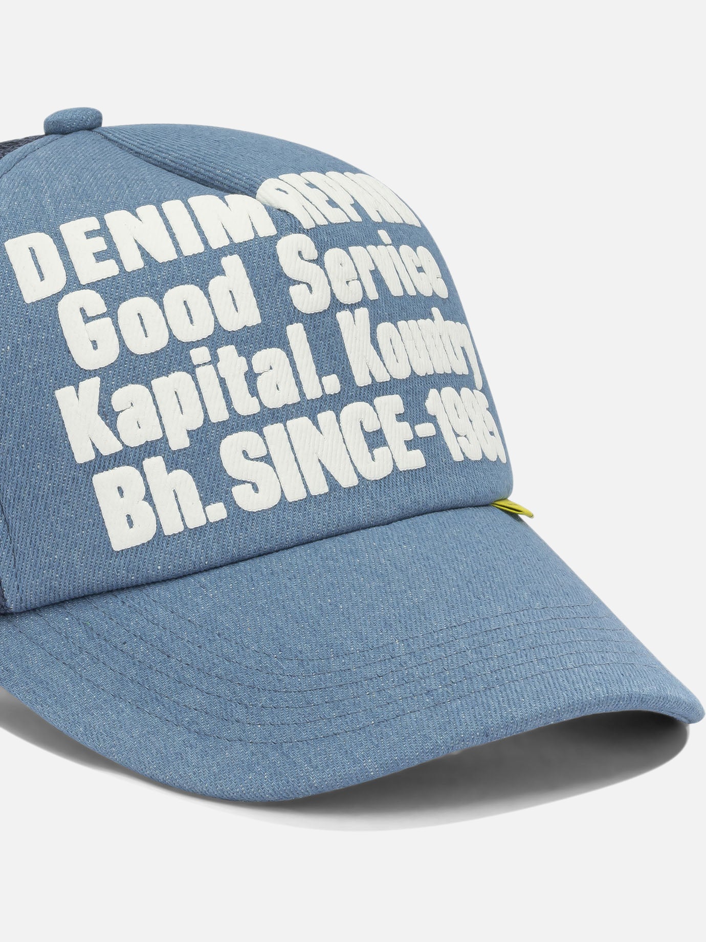 Trucker caps Logo Blue - KAPITAL Men | PDP | VIETTI Online Store | Zoom-Modal_4