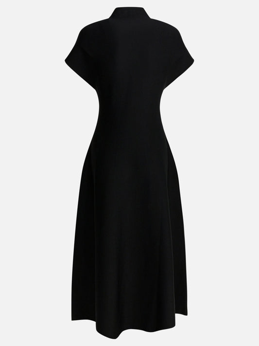 Abiti midi Solid colour Nero - Khaite Donna | PLP | VIETTI Online Store | 2