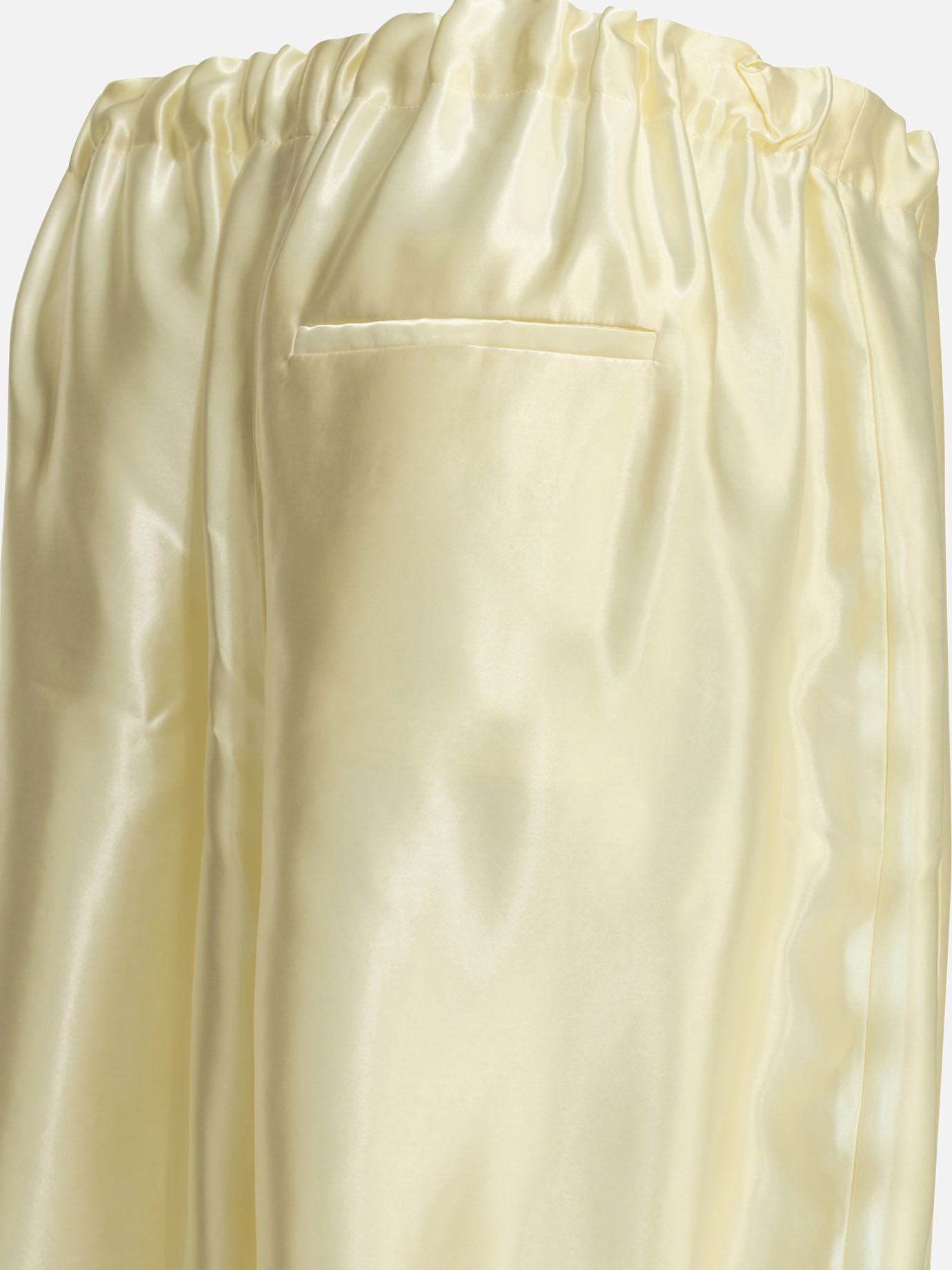 Leisure trousers Solid colour White - Khaite Women | PDP | VIETTI Online Store | Zoom-Modal_4