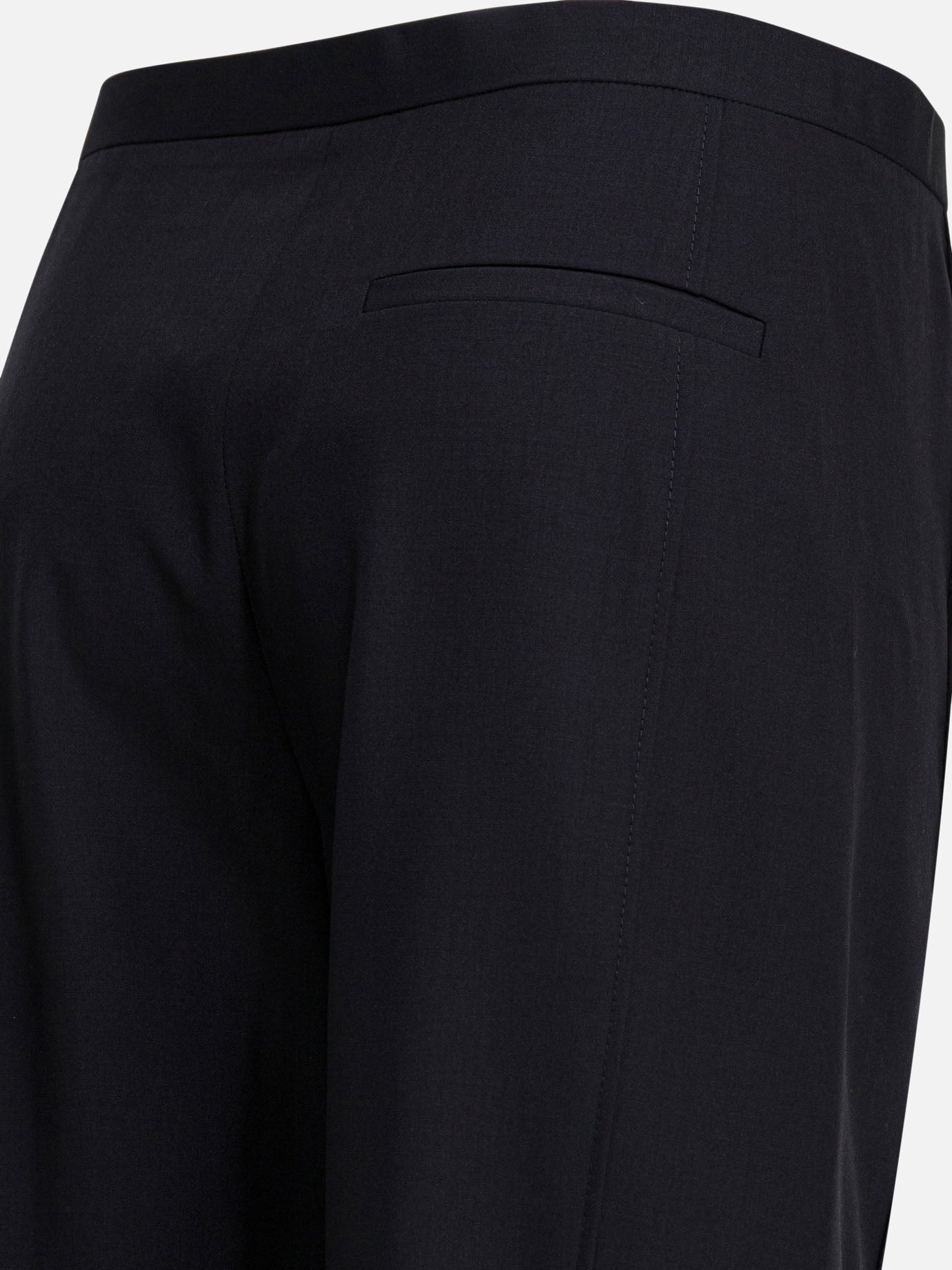 Tailored trousers Solid colour Blue - Khaite Women | PDP | VIETTI Online Store | Zoom-Modal_6