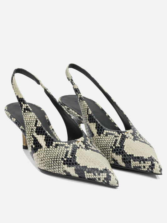 Slingbacks 100% leather - 100% chlorofibre Beige - Khaite Women | PLP | VIETTI Online Store | 2