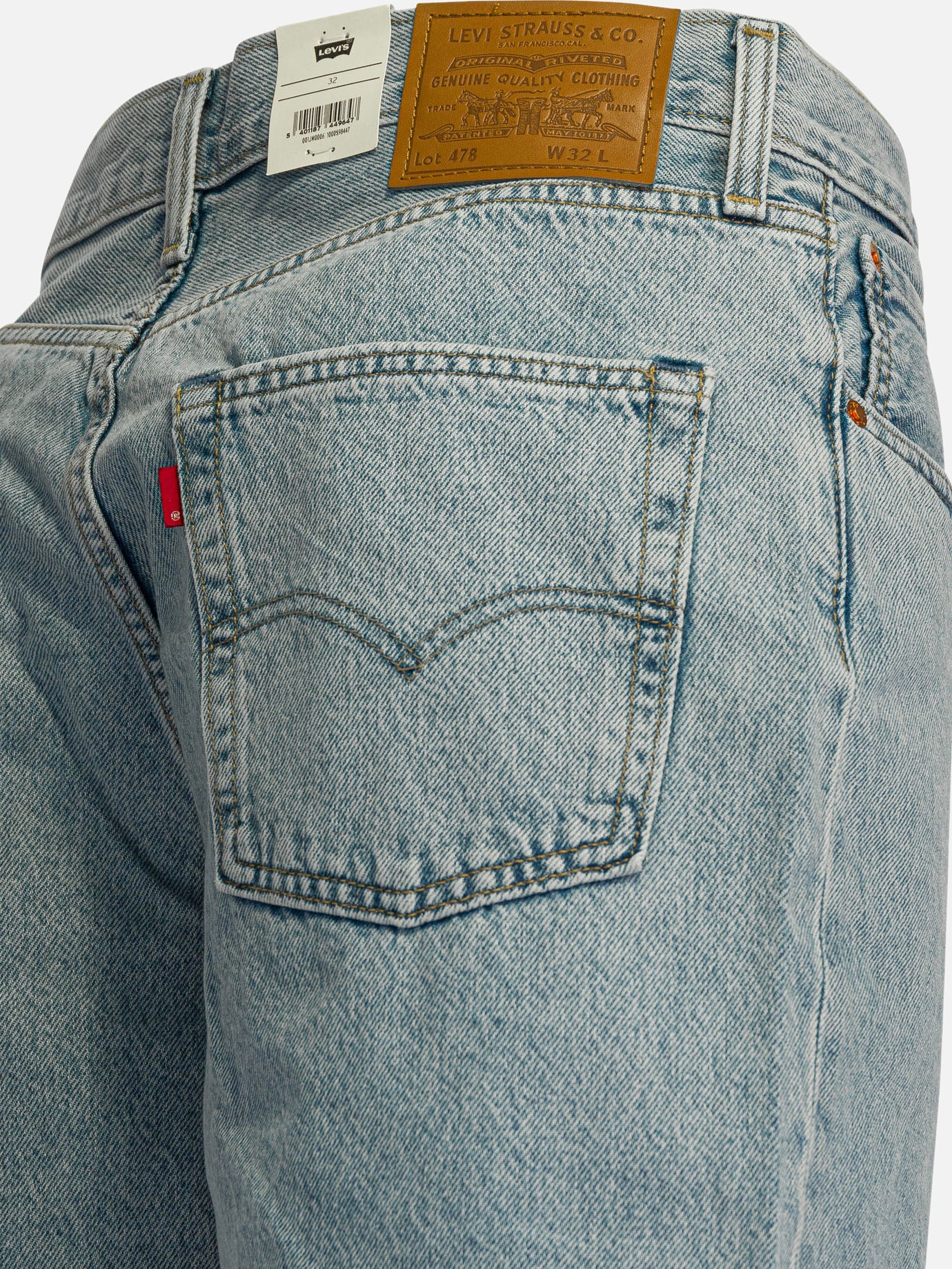 Five pockets shorts Solid colour Blue - Levi's Men | PDP | VIETTI Online Store | Zoom-Modal_4