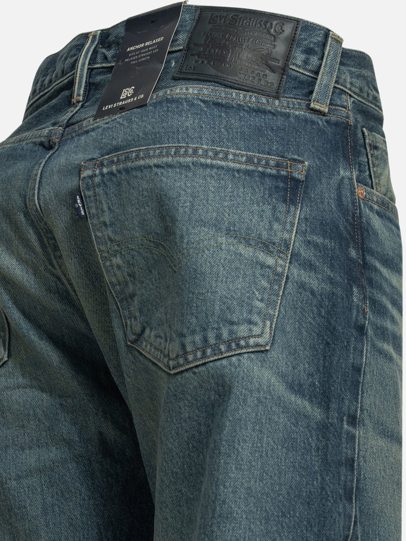 Straight-leg jeans Solid colour Light blue - Levi's Men | PDP | VIETTI Online Store | Zoom-Modal_4