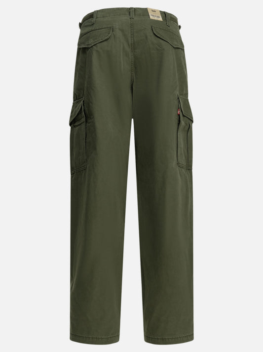 Cargo & parachute trousers Solid colour Green - Levi's Men | PLP | VIETTI Online Store | 2