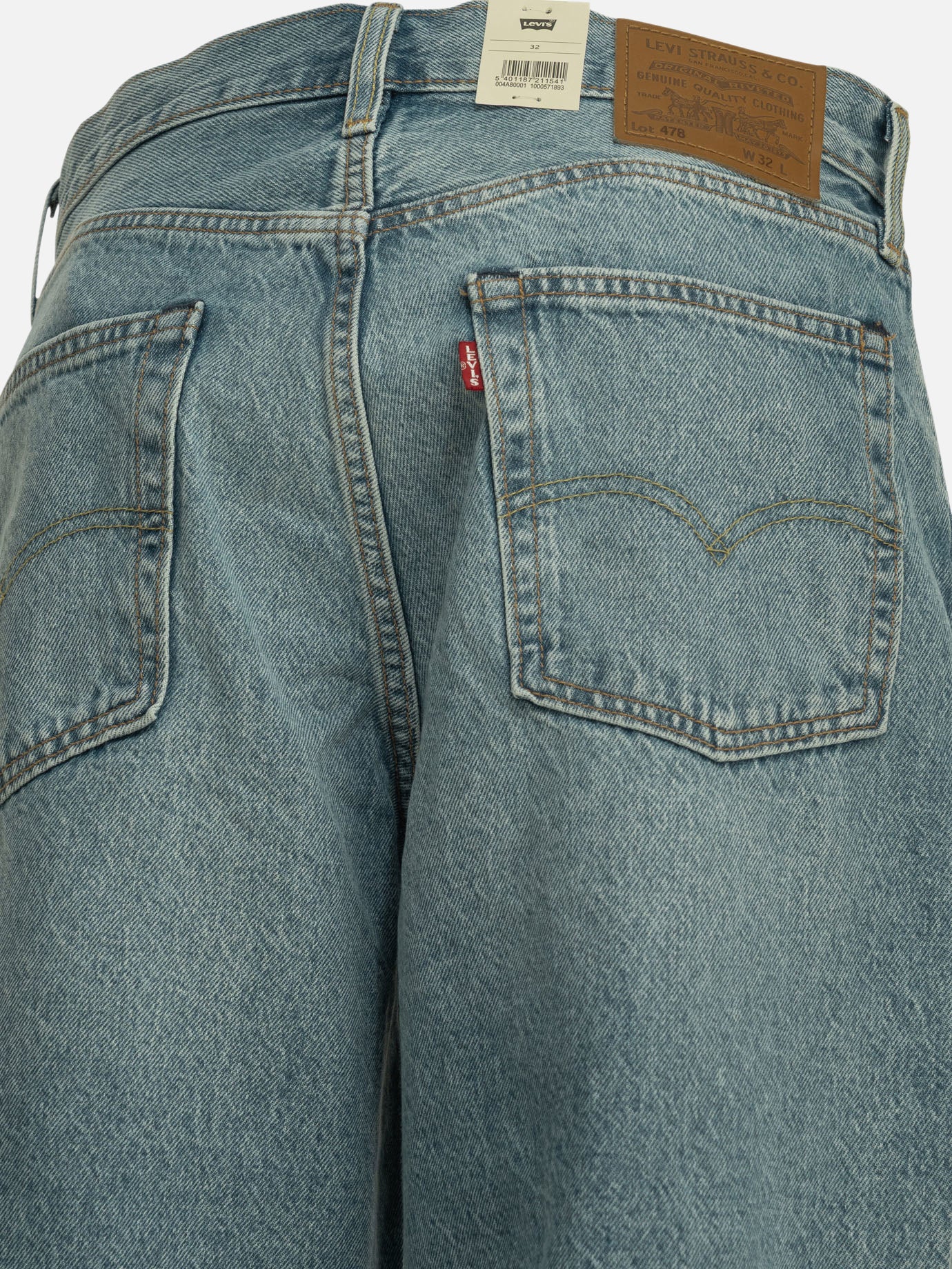 Wide-leg jeans Solid colour Light blue - Levi's Men | PDP | VIETTI Online Store | Zoom-Modal_4