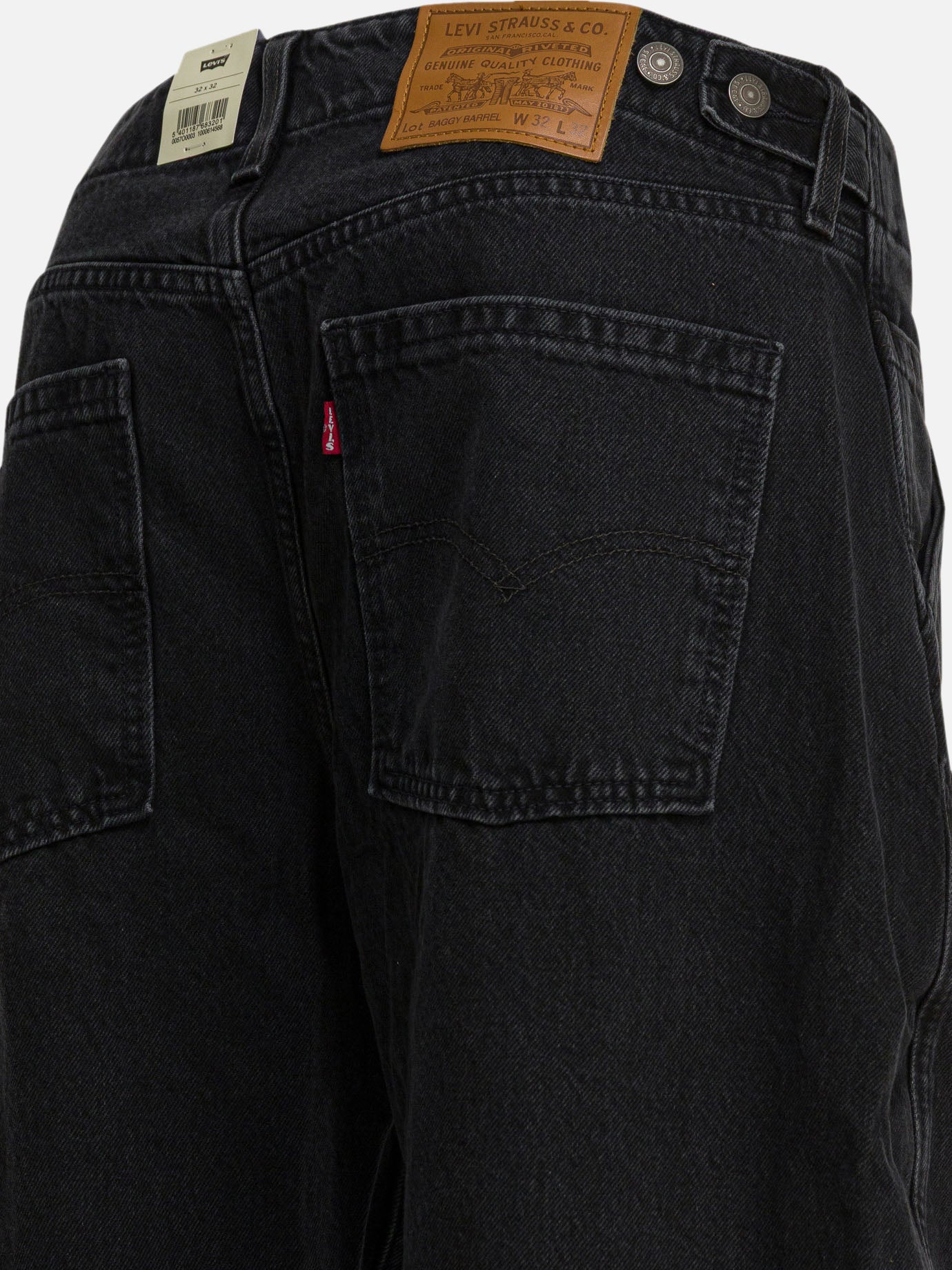 Wide-leg jeans Solid colour Black - Levi's Men | PDP | VIETTI Online Store | Zoom-Modal_4