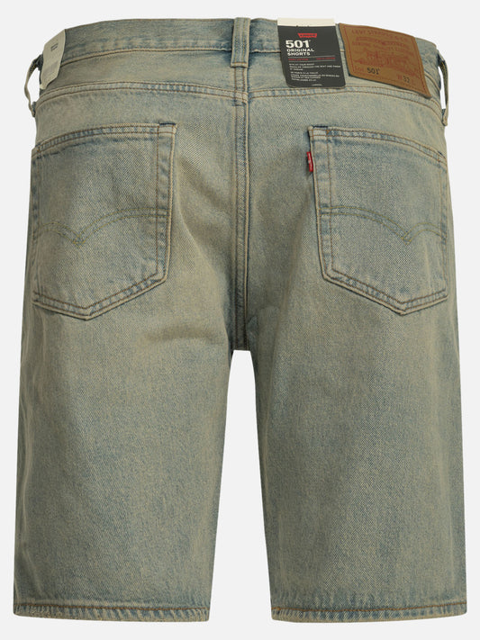 Five pockets shorts Solid colour Light blue - Levi's Men | PLP | VIETTI Online Store | 2