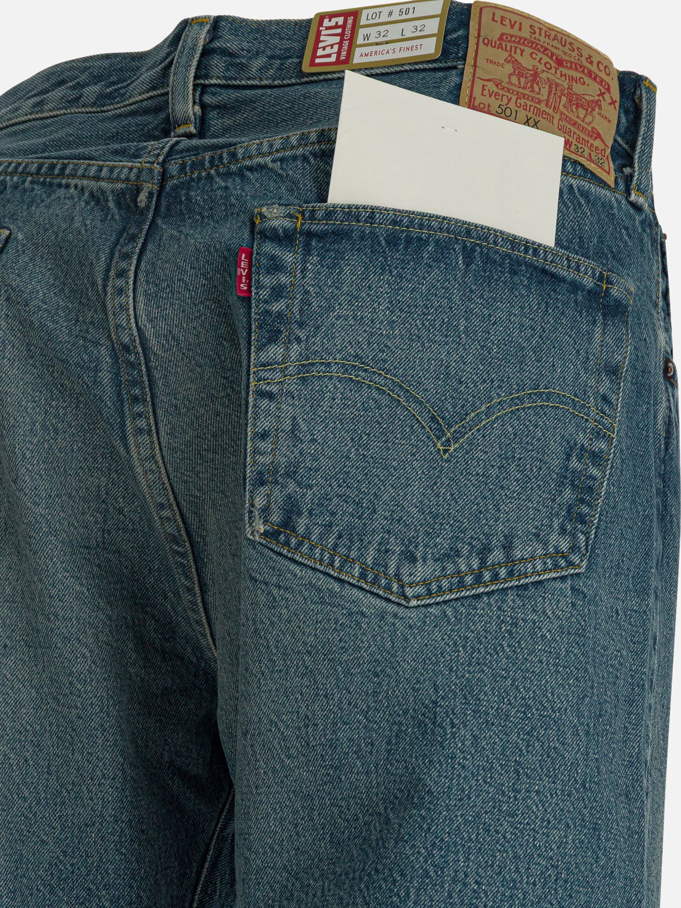 Straight-leg jeans Solid colour Light blue - Levi's Men | PDP | VIETTI Online Store | Zoom-Modal_4