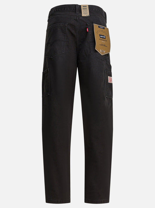Wide-leg jeans Solid colour Black - Levi's Men | PLP | VIETTI Online Store | 2