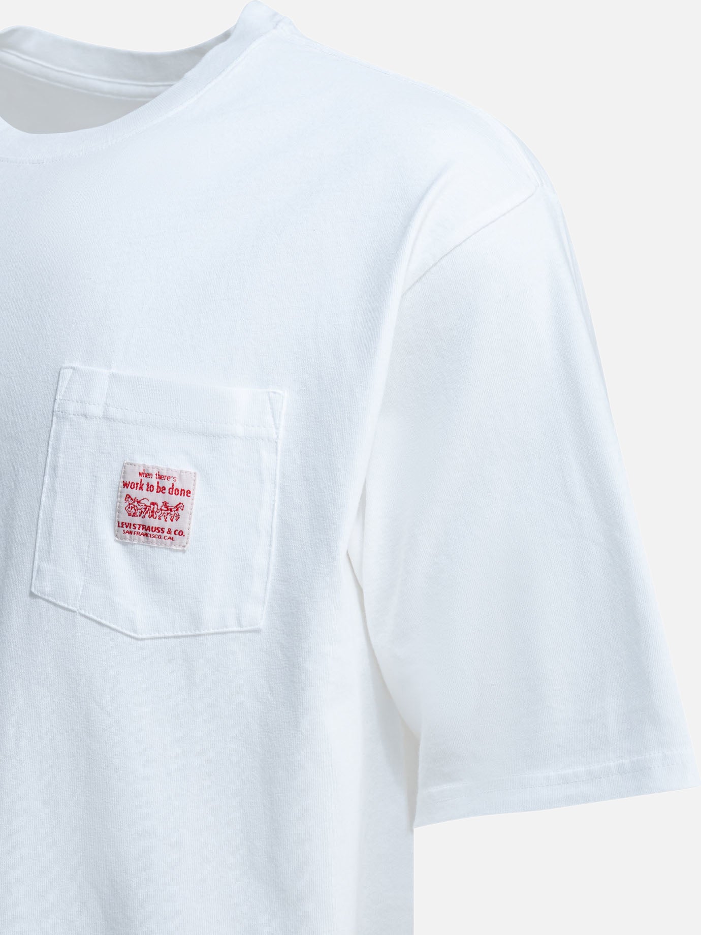 Crewneck t-shirts Logo White - Levi's Men | PDP | VIETTI Online Store | Zoom-Modal_4