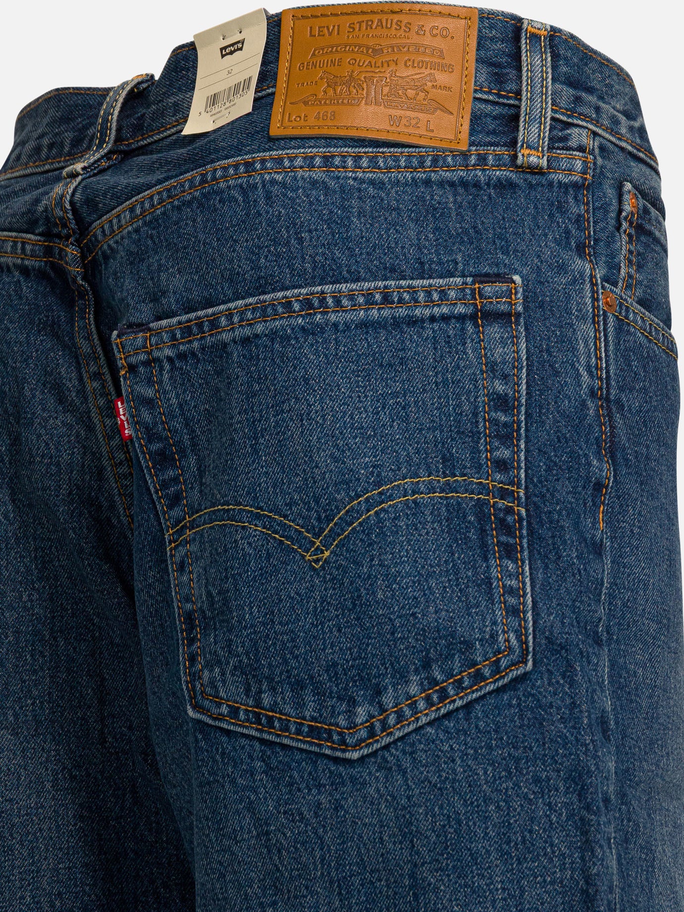 Five pockets shorts Solid colour Blue - Levi's Men | PDP | VIETTI Online Store | Zoom-Modal_4