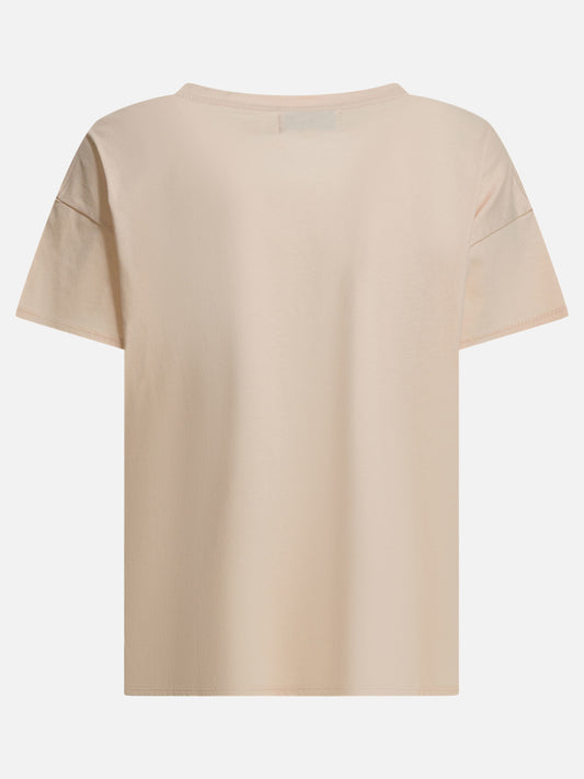 LouLou De Saison "Basiluzzo LDS" Crew-Neck T-Shirt Pink