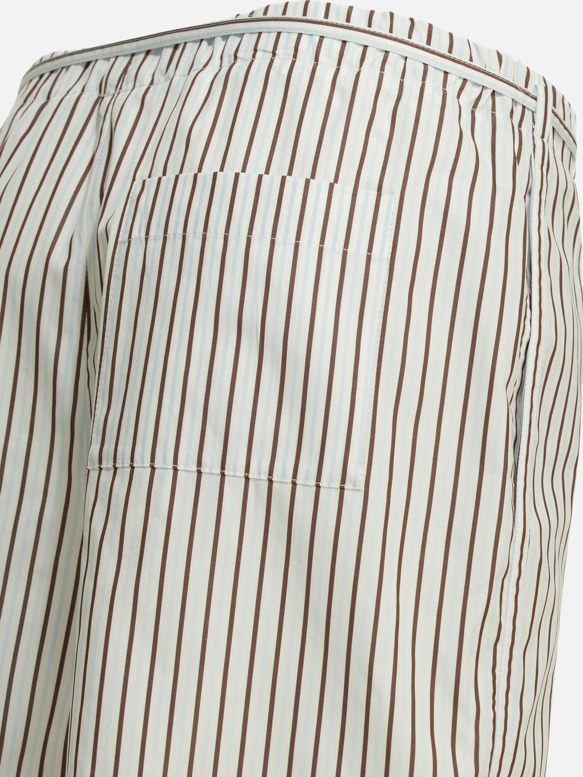LouLou De Saison "Lory" Shorts with Drawstrings White
