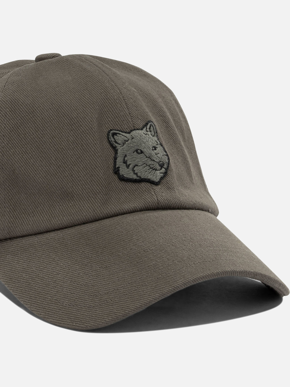 Maison Kitsuné "Fox Head" baseball cap Green