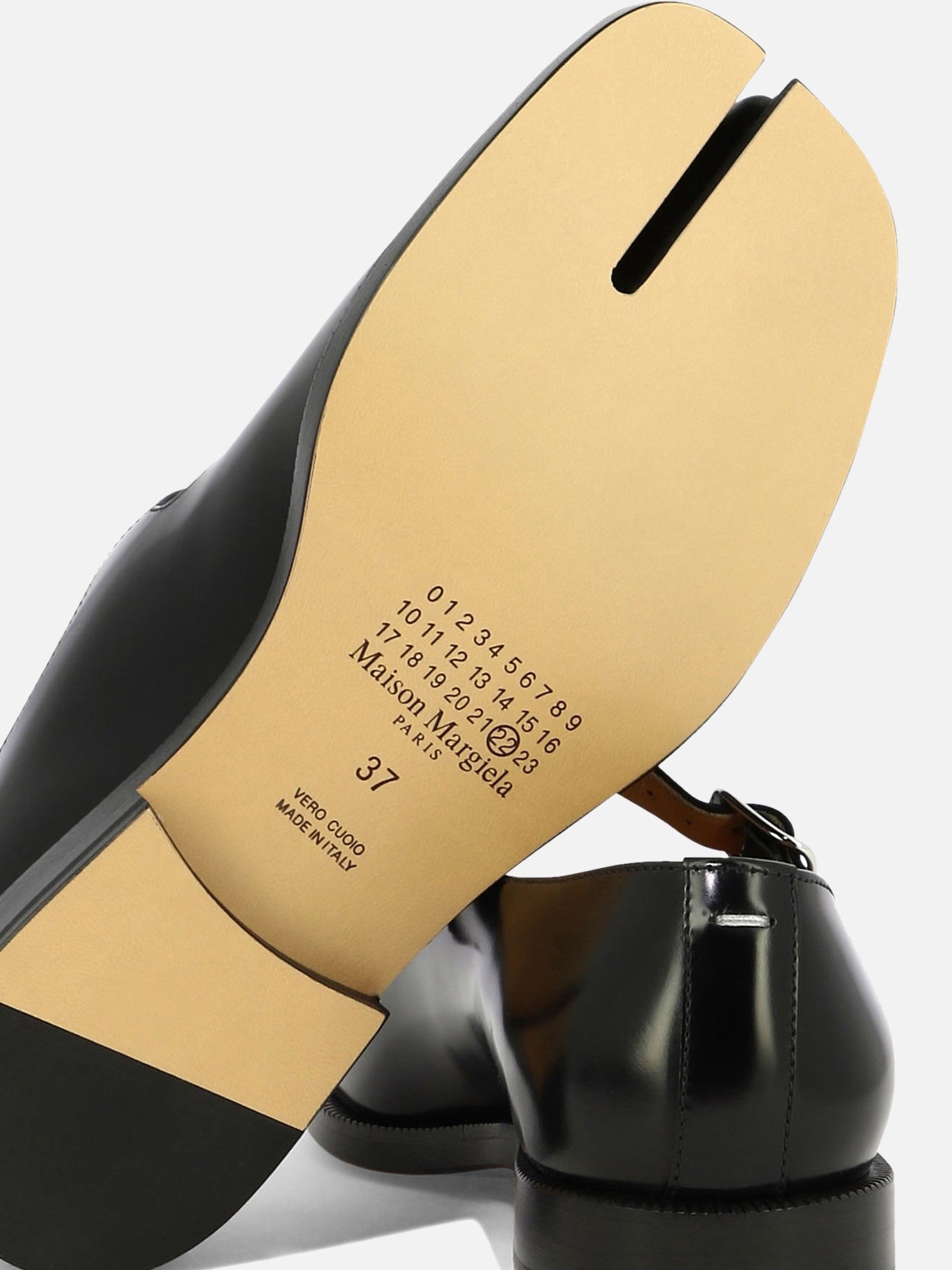 Mary Jane ballet flats 100% cow leather - 100% cow leather Black - Maison Margiela Women | PDP | VIETTI Online Store | Zoom-Modal_5