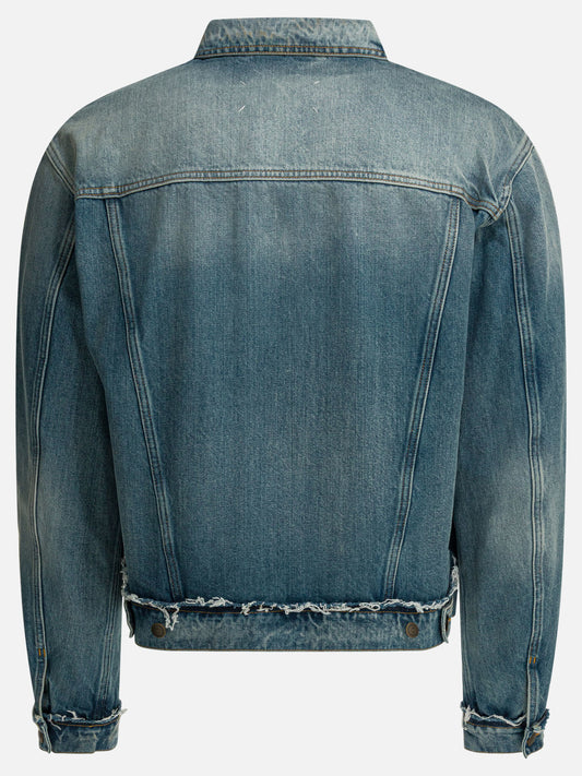 Denim jackets Solid colour Blue - Maison Margiela Men | PLP | VIETTI Online Store | 2