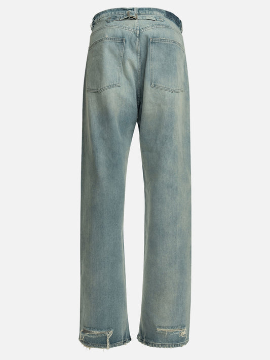 Straight-leg jeans Solid colour Light blue - Maison Margiela Men | PLP | VIETTI Online Store | 2
