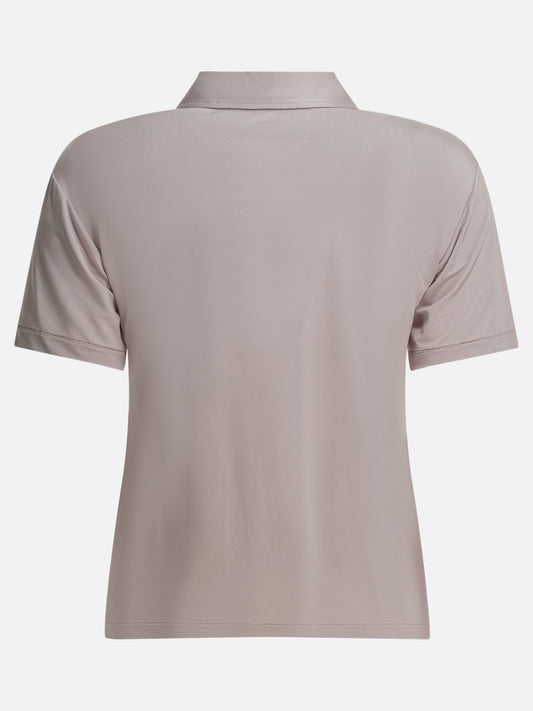 Polo shirts with buttons Solid colour Pink - Maison Margiela Women | PLP | VIETTI Online Store | 2