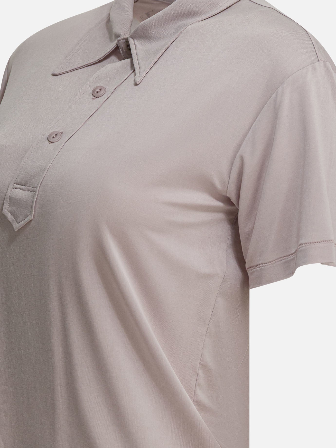 Polo shirts with buttons Solid colour Pink - Maison Margiela Women | PDP | VIETTI Online Store | Zoom-Modal_4