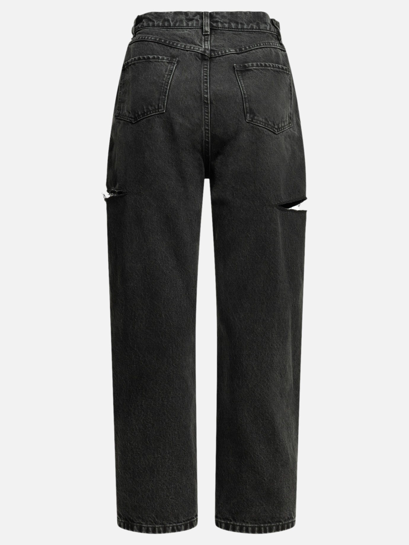Straight-leg jeans Solid colour Black - Maison Margiela Women | PDP | VIETTI Online Store | Zoom-Modal_4