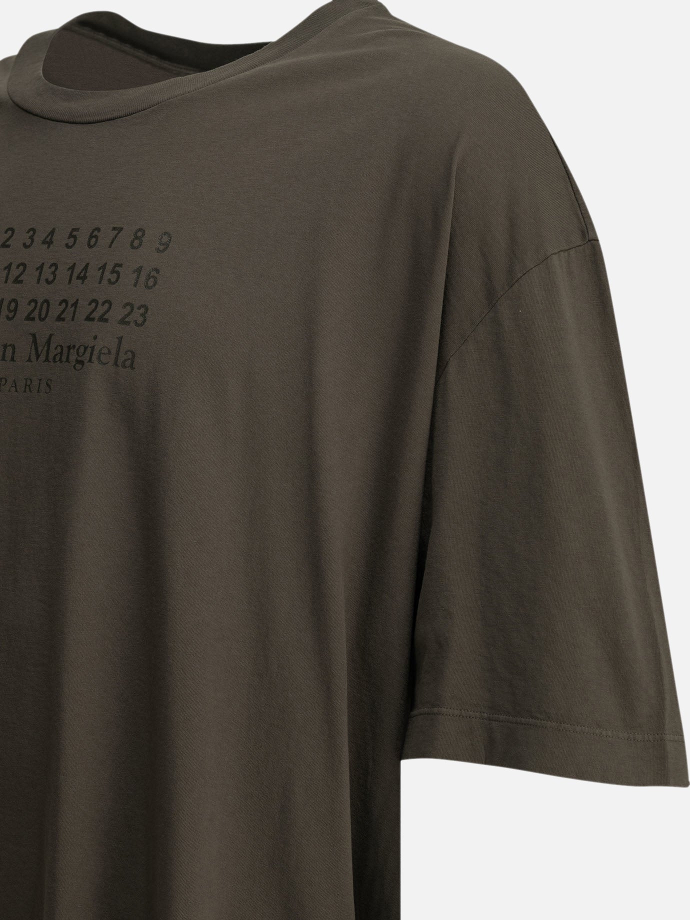 Crewneck t-shirts Logo Grey - Maison Margiela Men | PDP | VIETTI Online Store | Zoom-Modal_4