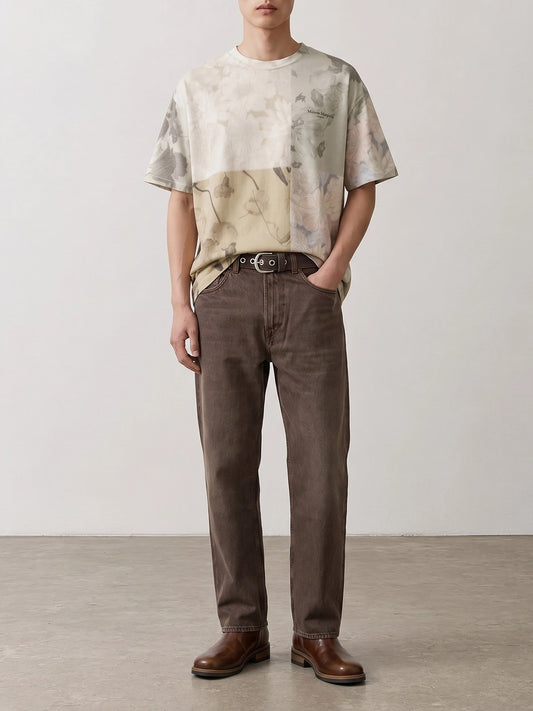 Crewneck t-shirts Floral Beige - Maison Margiela Men | PLP | VIETTI Online Store | 2