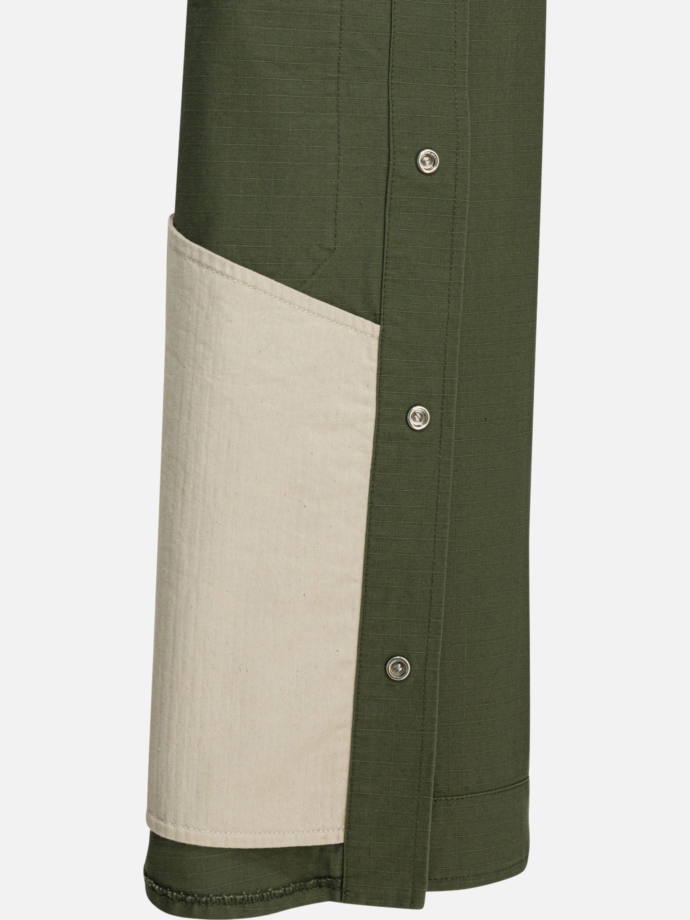 Giacche overshirt Solid colour Verde - Manifattura Ceccarelli Uomo | PDP | VIETTI Online Store | Zoom-Modal_4