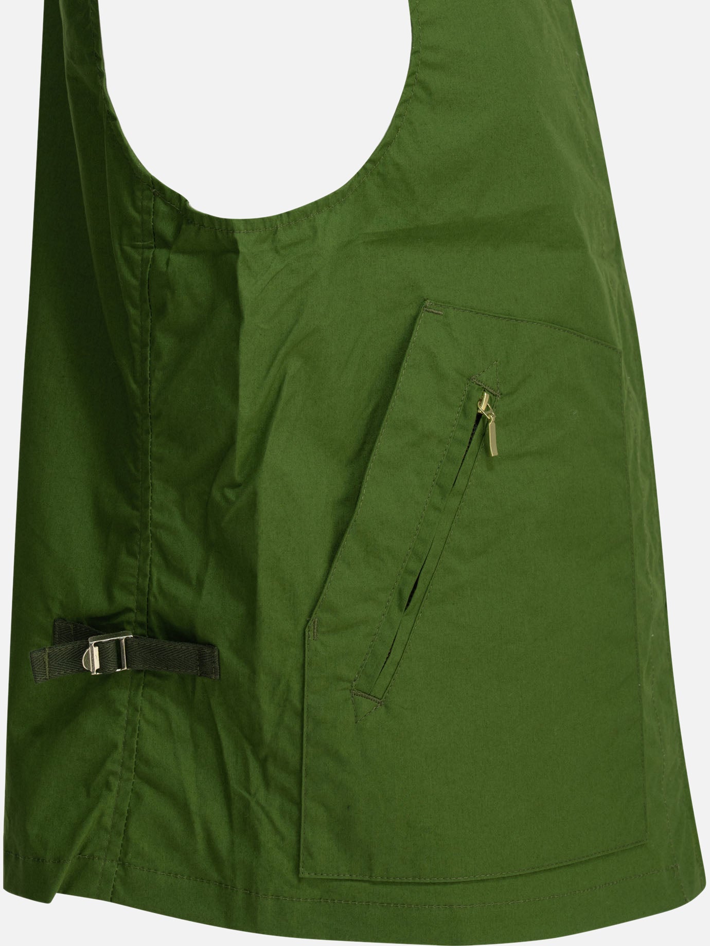 Giacche smanicate Solid colour Verde - Manifattura Ceccarelli Uomo | PDP | VIETTI Online Store | Zoom-Modal_4
