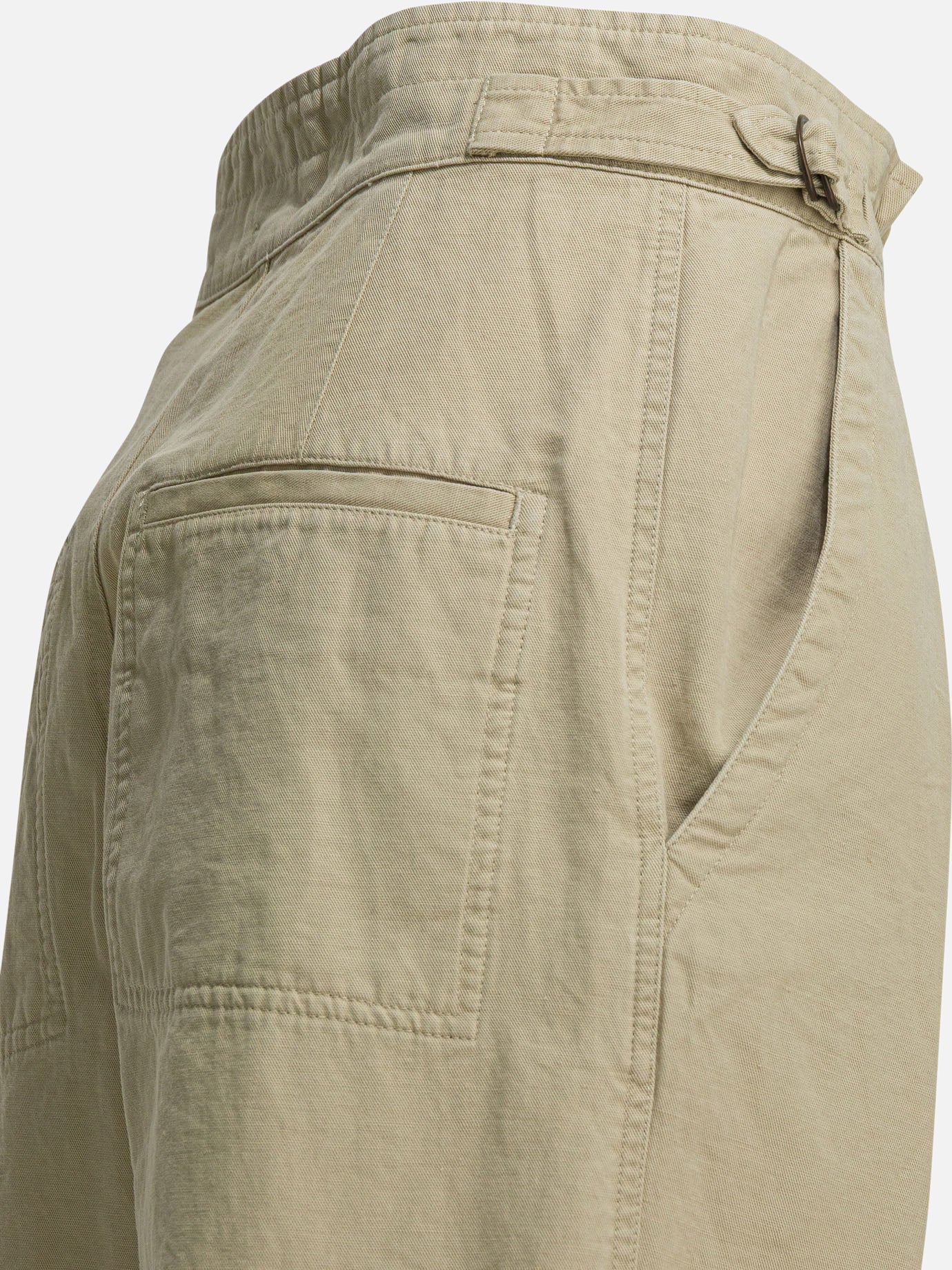 Leisure trousers Solid colour Beige - Marant Étoile Women | PDP | VIETTI Online Store | Zoom-Modal_4