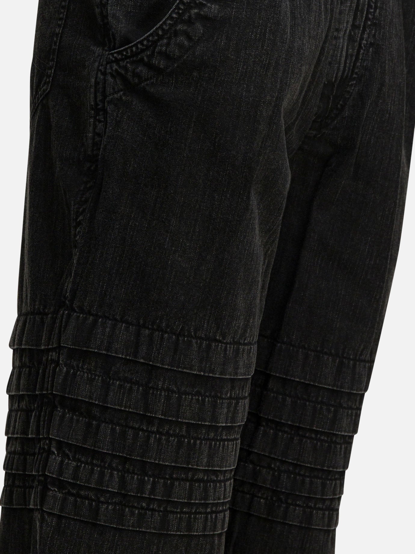 Leisure trousers Solid colour Black - Marant Étoile Women | PDP | VIETTI Online Store | Zoom-Modal_4