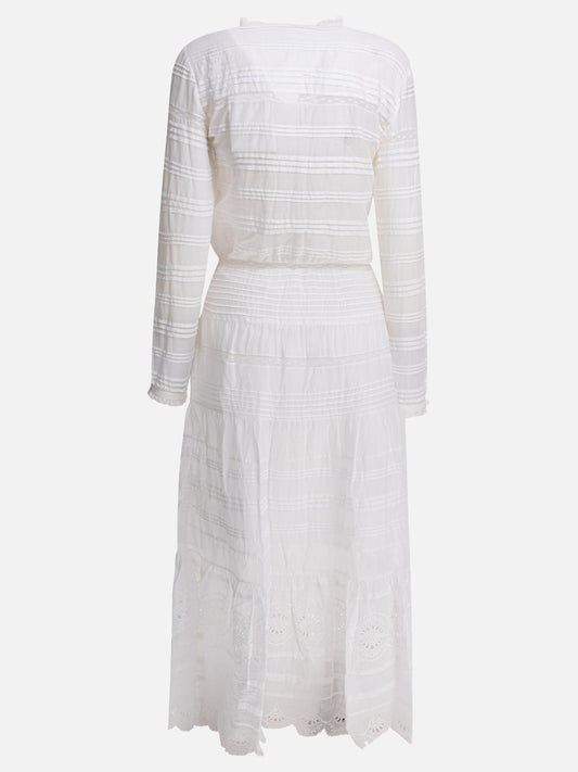 Marant Étoile Cotton chemise dress White
