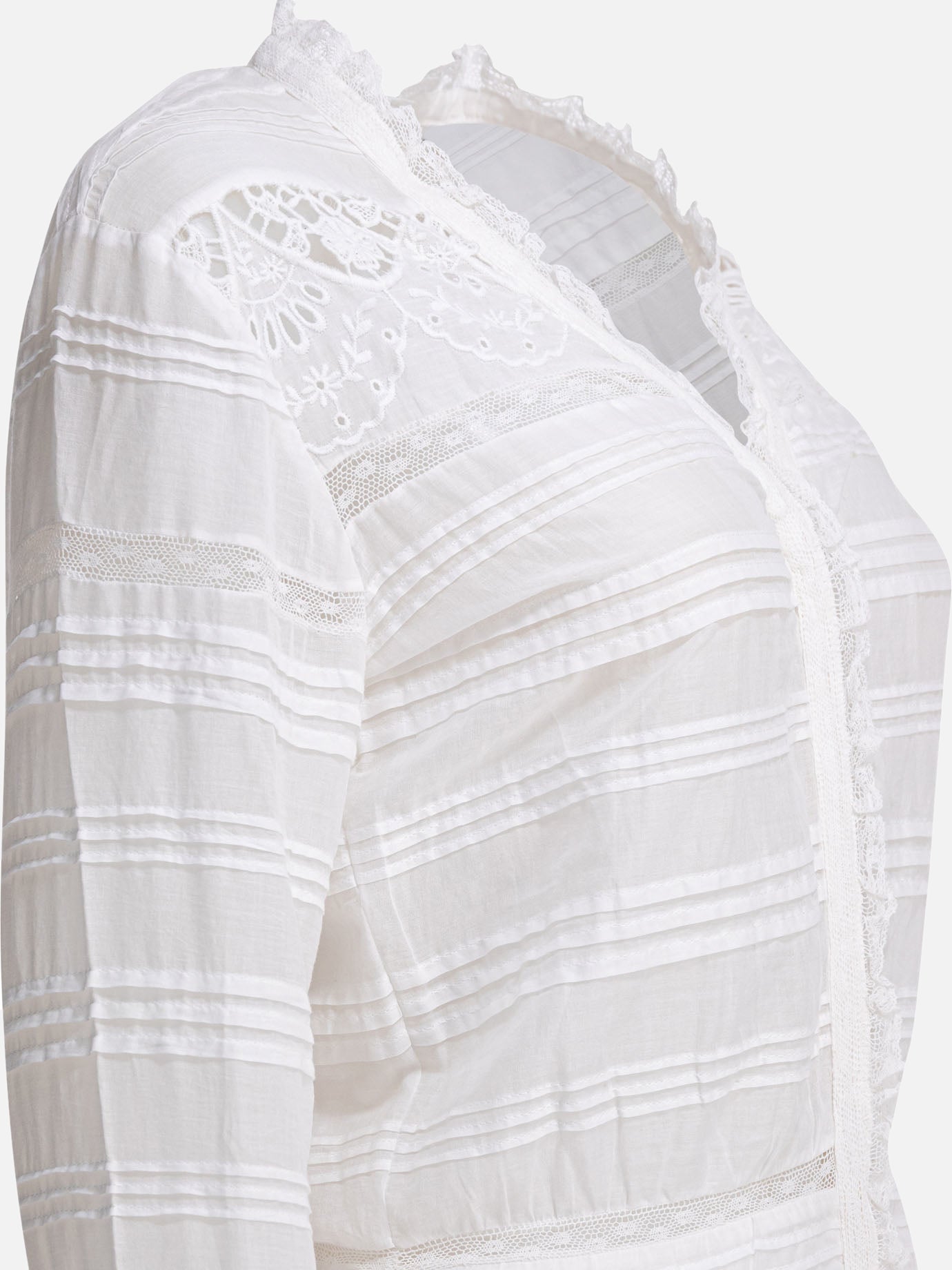 Long dresses Embroidered White - Marant Étoile Women | PDP | VIETTI Online Store | Zoom-Modal_6