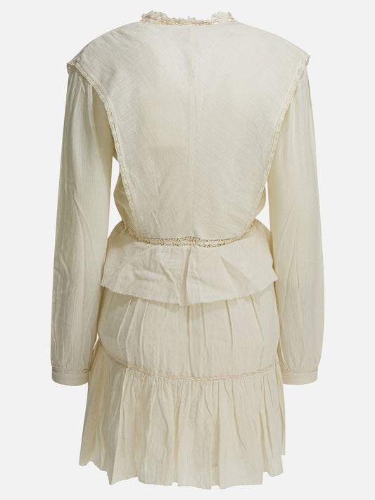Mini dresses Solid colour Beige - Marant Étoile Women | PLP | VIETTI Online Store | 2