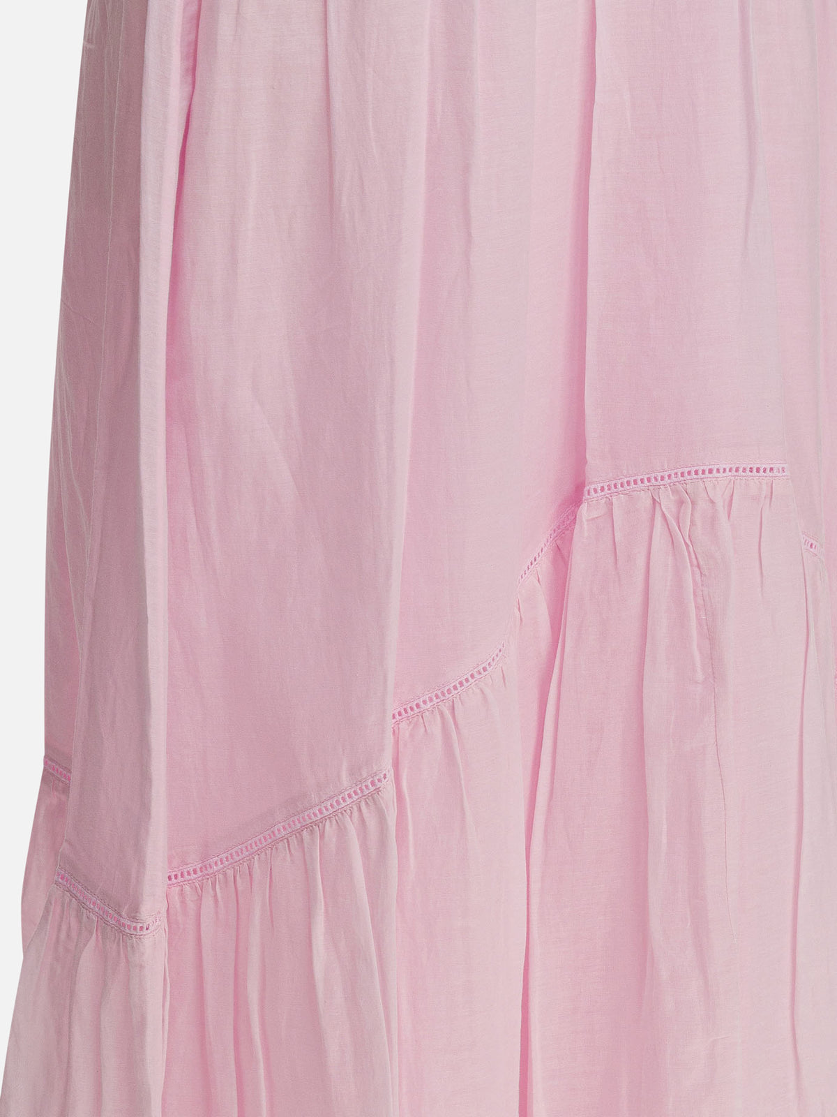 Marant Étoile Dress with ruffles Pink