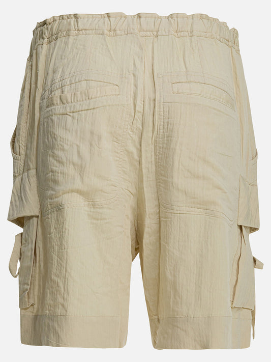 Cargo shorts Solid colour Beige - Marant Étoile Women | PLP | VIETTI Online Store | 2
