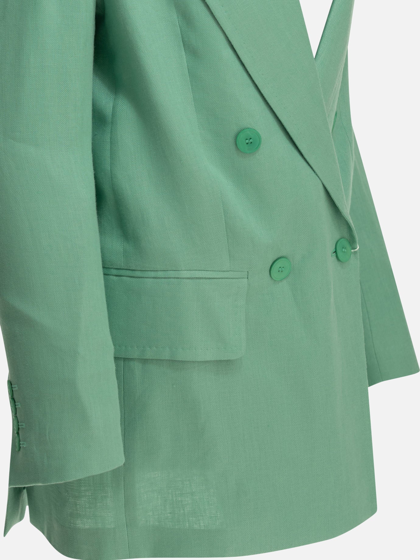 Blazers Solid colour Light blue - Max Mara Women | PDP | VIETTI Online Store | Zoom-Modal_4
