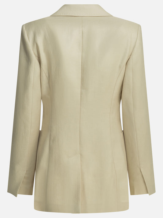 Blazers Solid colour Beige - Max Mara Women | PLP | VIETTI Online Store | 2