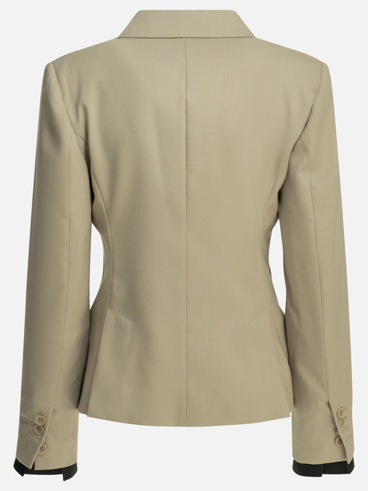 Blazers Solid colour Beige - Max Mara Women | PLP | VIETTI Online Store | 2
