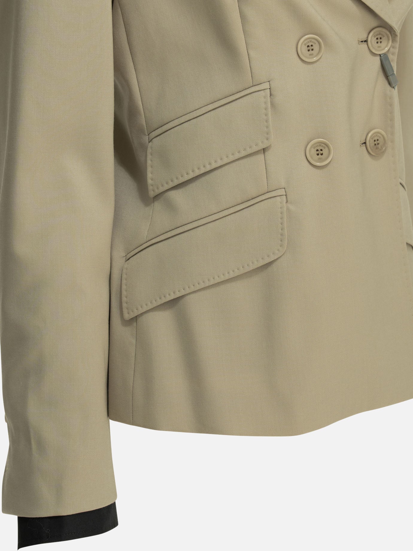 Blazers Solid colour Beige - Max Mara Women | PDP | VIETTI Online Store | Zoom-Modal_4
