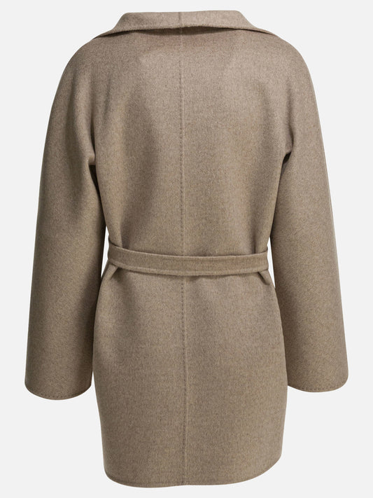Short coats Solid colour Beige - Max Mara Women | PLP | VIETTI Online Store | 2