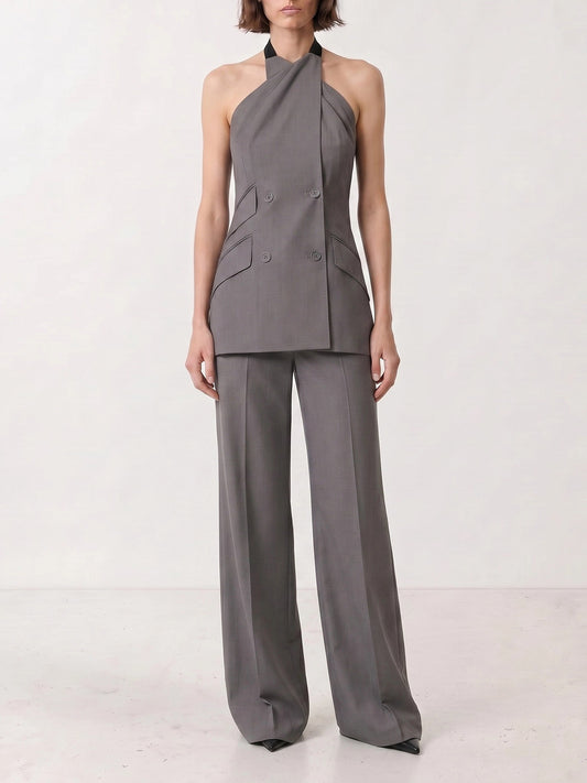Vest jackets Solid colour Grey - Max Mara Women | PLP | VIETTI Online Store | 2