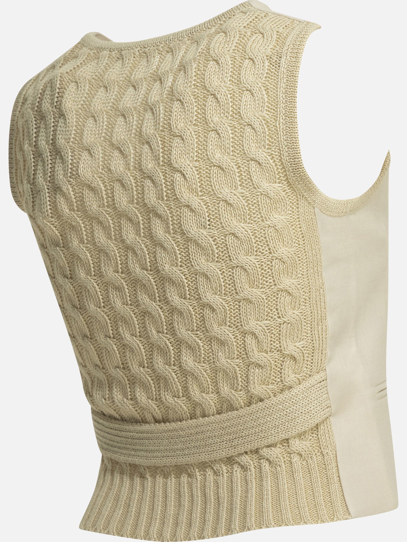 Vests Solid colour Beige - Max Mara Women | PDP | VIETTI Online Store | Zoom-Modal_4